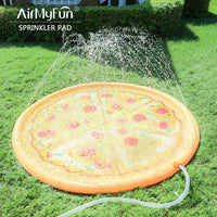 Summer Kids Outdoor Sprinkler Play Mat Dolphin Design Water Spray Pad Beach Toy