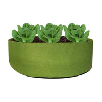 Felt Fabric Grow Bags for Plants - Rectangular & Round Planters for Garden, Nursery, and Horticulture