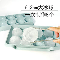Large Sphere Ice Cube Mold for Whiskey and Cocktails, Food-Grade Plastic Ice Tray