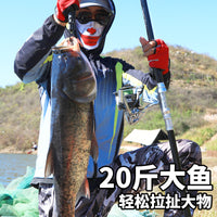 Carbon Fiber Long-Cast Fishing Rod for Large Fish, Super Hard Sea Rod 4.5m