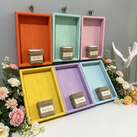 Macaron Style Wooden Photo Frame Wall Decor