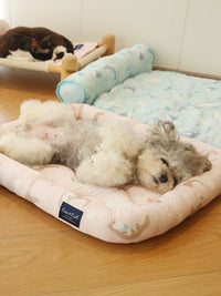Pet Cooling Mat for Dogs and Cats, Ice Silk Summer Pad for Kennels and Beds