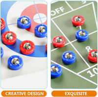 Tabletop Curling Shuffleboard Pucks