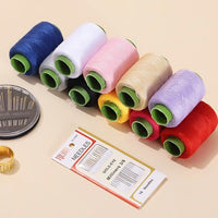 Portable Sewing Kit with Needles and Multi-color Threads for Home, Dorm, and Travel