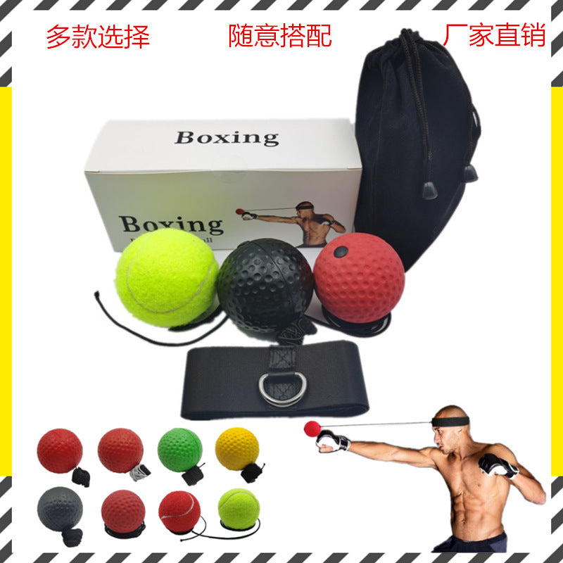 Boxing Reflex Ball with Headband for Speed and Reaction Training