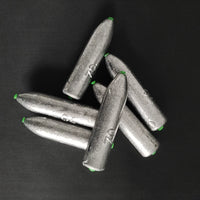 Bullet Sinker Fishing Weights with Plastic Core for Lure Fishing