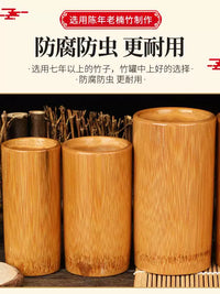 Carbonized Bamboo Cupping Therapy Set for Body Massage and Suction