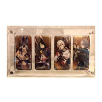 Acrylic Rectangular Badge Display Frame for Collectibles