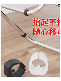 U-Shaped Open-End Chair Leg Floor Protectors for Sled Base Office Chairs, Anti-Slip & Anti-Scratch Pads