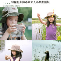 Kids Fishing Rod and Reel Combo, Short Section Telescopic Pole for Beginners, Outdoor Stream Fishing for Panfish, Minnows
