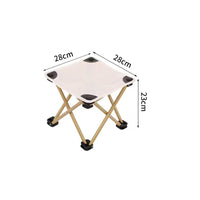 Portable Folding Camping Stool Outdoor Fishing Chair for Adults and Kids