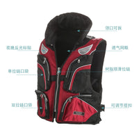 Outdoor Fishing Life Vest Buoyancy Aid with Oxford Fabric, 200lb Weight Capacity