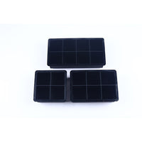 Honeycomb Silicone Ice Cube Tray with Lid for Large Square and Round Ice Balls