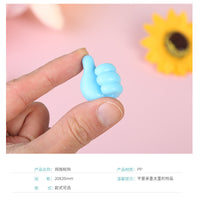 Thumb Cable Organizer Clips Self-Adhesive Wall Hooks for Data and Charging Cables