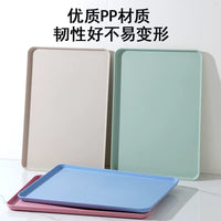 Extra-Thick Large Rectangular Bird Cage Tray for Parrot Myna