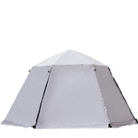 Automatic Pop-Up Hexagonal Double-Layer Blackout Tent for Camping, Rainproof, Sun Protection, Easy Setup