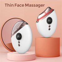 EMS Microcurrent Facial Massager & Body Scraper with Constant Temperature and Photon Therapy