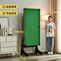 Multi-functional Foldable Billiards and Table Tennis Table for Home Use