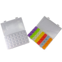 Portable Multi-functional Jewelry Storage Box with Anti-oxidation Compartments for Earrings and Cards