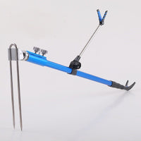 Aluminum Alloy Fishing Rod Holder Ground Insert Stand for Bank Fishing