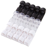 Self-Adhesive Cable Organizer Clips for Power Strips and Wires