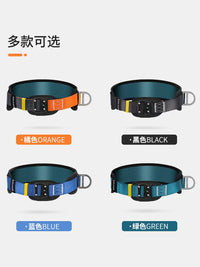 Single Waist Quick-Insert Safety Harness with Lanyard for High-Altitude Work