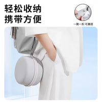 Memory Foam U-Shaped Travel Neck Pillow for Airplane and Napping with Portable Storage