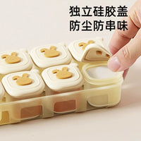 Baby Food Freezer Tray Mold, Food-Grade Silicone Storage Container for Purees and Solids, Steamer Safe, Individual Portions