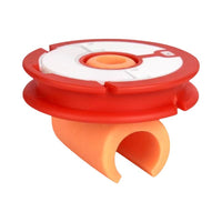 Fishing Rod Universal Line Organizer Spool Connector Silicone Rod Clip Storage Ring Fishing Line Winder