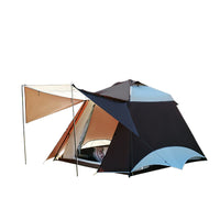 Automatic Pop-Up Camping Tent for 3-6 People - Portable, Waterproof, and UV Protection