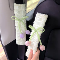 Tulip Car Seat Belt Shoulder Pad Cover for Kids & Adults, Anti-Chafe, All-Season