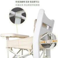 Portable Baby Dining Chair Beach Stool Kids Foldable Seat for Home Outdoor Picnic Camping