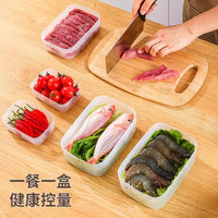 Microwaveable Fruit Lunch Box Food Storage Container for Refrigerator and Takeaway