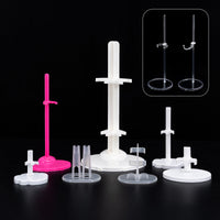 Adjustable Doll Stand for Display and Support, Universal Fit for Various Doll Sizes