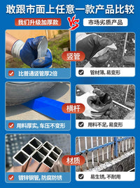 Galvanized Steel Fence Panel for Garden Yard and Community Boundaries, Outdoor Security Barrier