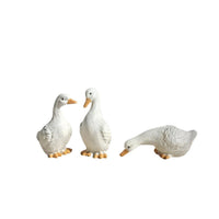 Mini Duck Figurines for Garden, Planter, Fish Tank, and Micro Landscape Decor