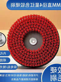 Nylon Bristle Disc Brush for Angle Grinder and Electric Drill, Polishing and Cleaning