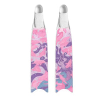Junhai Yins Professional Fiberglass Long Freediving Fins for Men and Women