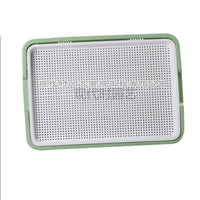 Hydroponic Seed Sprouting Tray with Optional Multi-Tier Rack for Indoor Gardening