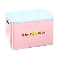 Dopamine Kids Toy Storage Box with Lid for Living Room Building Blocks Dolls Snacks Sundries Organizer