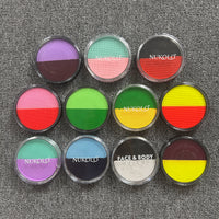 30g Water-Soluble Face & Body Paint Palette for Halloween, Christmas, and Cosplay