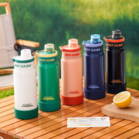 Minimalist 316 Stainless Steel Insulated Water Bottle for Outdoor Sports & Travel, Large Capacity Portable Flask