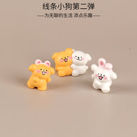 Cute Line Art Dog Desktop Ornament for Office & Home Decor