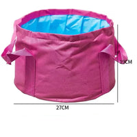 Foldable Portable Foot Bath Basin for Travel and Home Use