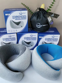 360-Degree Neck Support Travel Pillow for Office Naps and Rest