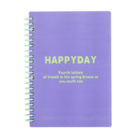 Macaron Color Coil Notebook A5 Detachable Thickened Journal for Students
