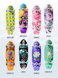Land Surf Skateboard for Kids and Adults, Beginner Surfskate Scooter with S7 Truck