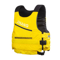 JIHANG Professional Buoyancy Life Vest for Kids & Adults with Whistle and Crotch Strap