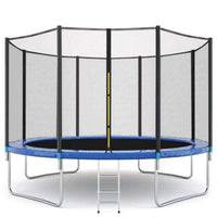 Trampoline Safety Enclosure Net for Outdoor Round Trampolines