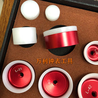 Watch Press Tool Kit with Deepened Aluminum Dies for Crystal and Bezel Installation
